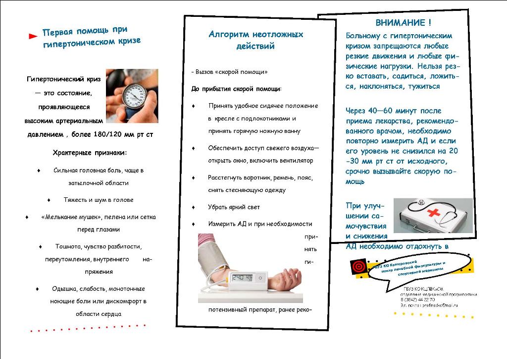 Гипертония картинки для буклета